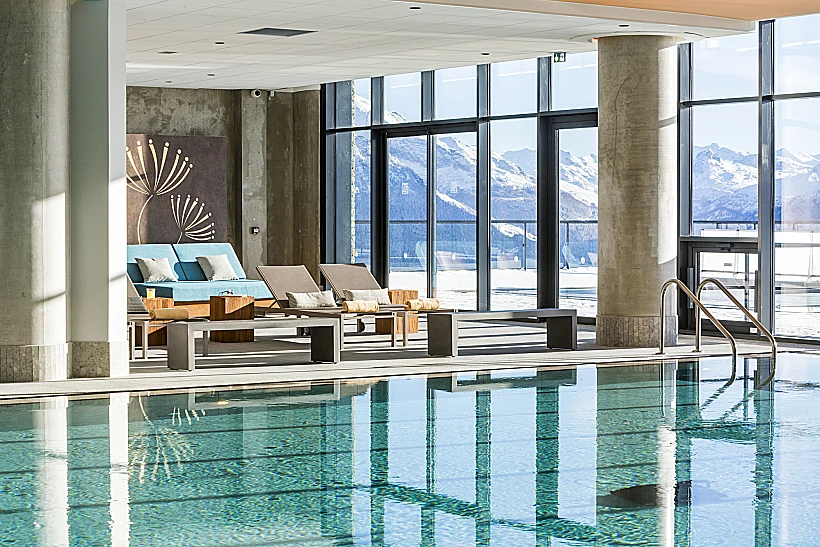 ספא באתר סקי. צילום באדיבות קלאב מד