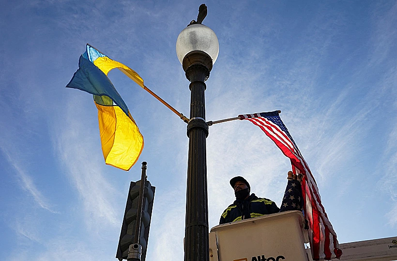 הכנות בבית הלבן ובקונגרס לקראת ביקורו של נשיא אוקראינה זלנסקי