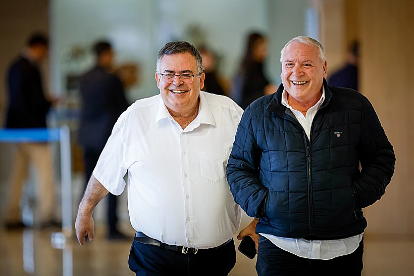 חברי הכנסת דוד אמסלם ודוד ביטן