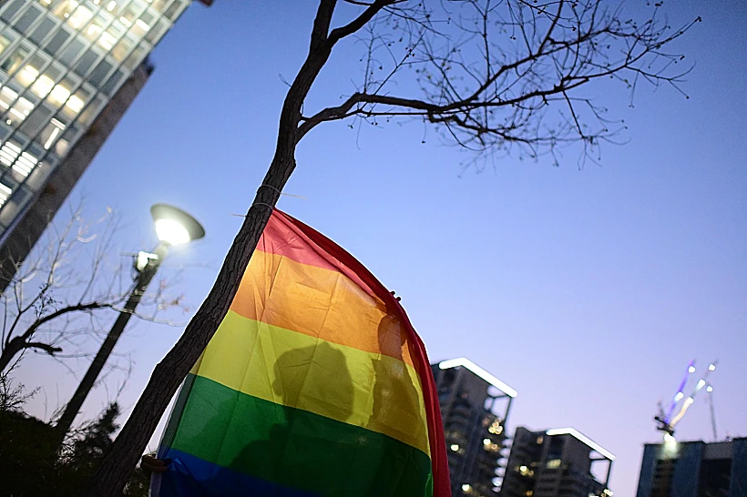 מחאת הקהילה הגאה בצומת עזריאלי לאחר הקמת הממשלה