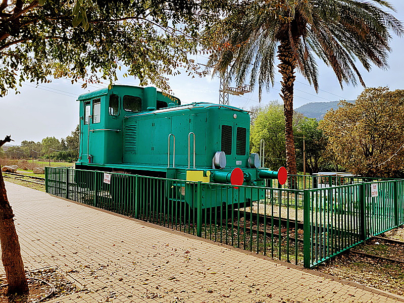 הקטר בפארק קריית חרושת