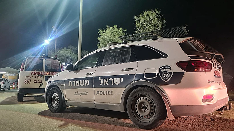 ניידת בנגב, אמבולנס בנגב, זירת הרצח בפזורה הבדואית בנגב