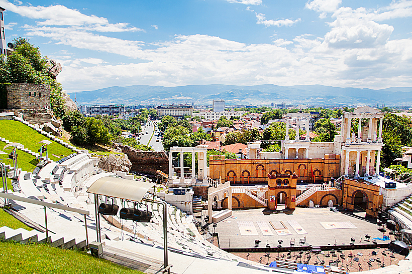 פלובדיב Plovdiv,,bulgaria, ,26,june,2015, ,roman,theatre,of