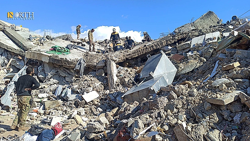 הריסות בסוריה