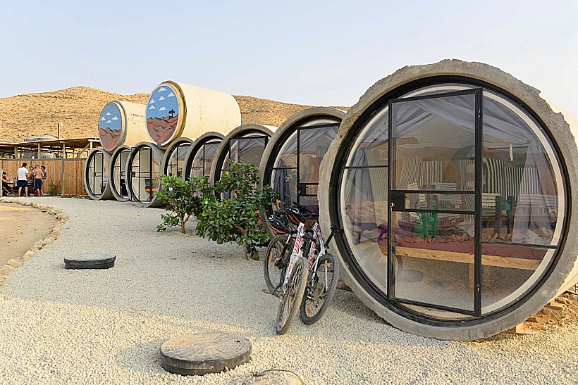 צינרים בחוות נאות