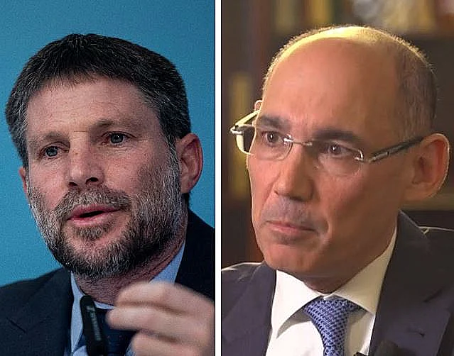 בצלאל סמוטריץ' ואמיר ירון