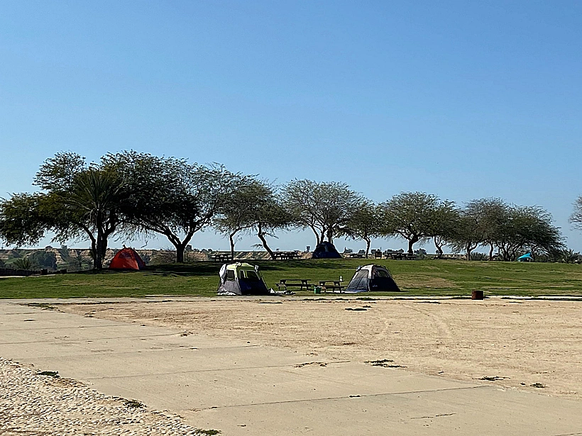 חניון לילה הבשור פארק אשכול