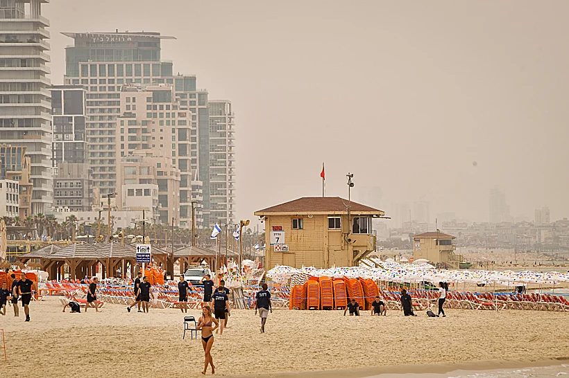 אובך בתל אביב. ארכיון