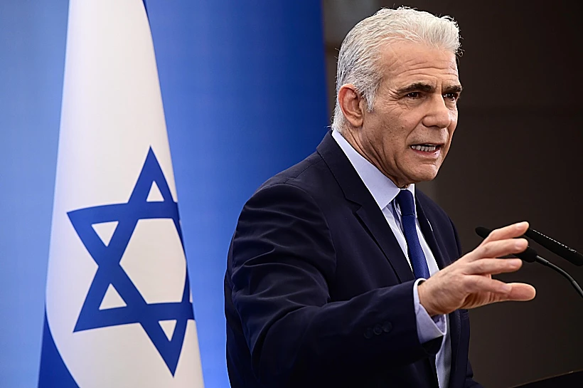 ראש האופוזיציה יאיר לפיד