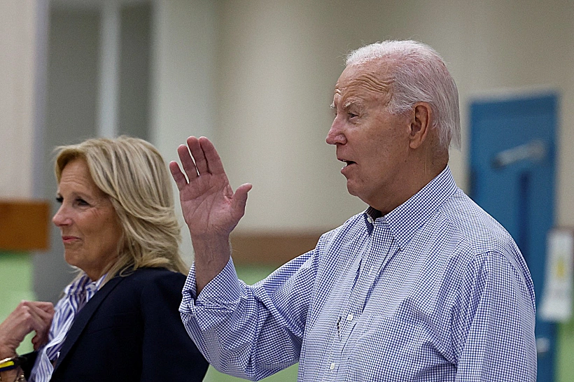 הנשיא ביידן והגברת הראשונה