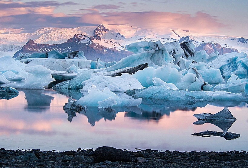 לגונת הקרחונים איסלנד Jokulsarlon,glacier,lagoon,,iceland
