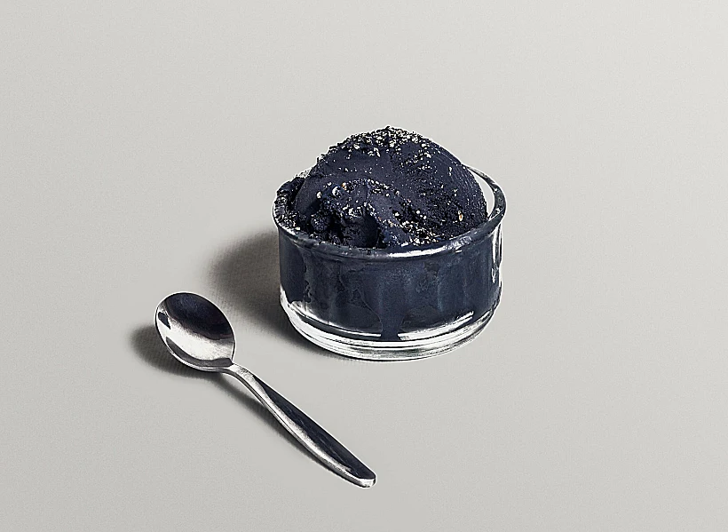 גלידת שומשום שחור, מנטנטן