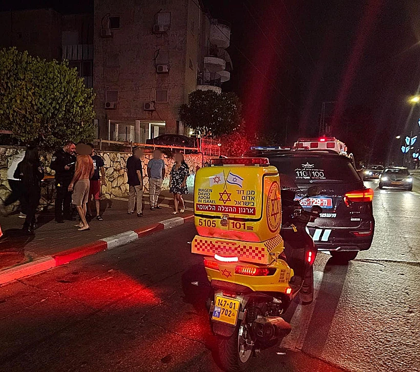 ניידת משטרה ברמלה (ארכיון)