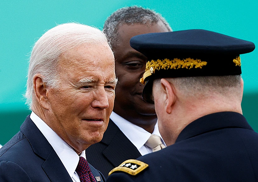 מילי עם הנשיא ביידן