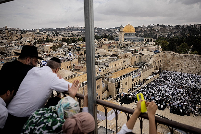 ברכת הכהנים בכותל