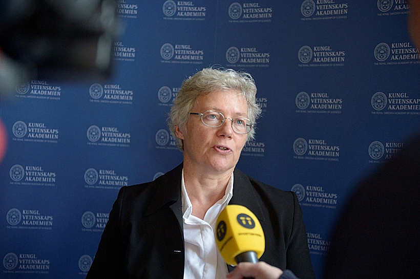 אן ל'הולייר, אחת מזוכי פרס נובל לפיזיקה לשנת 2023