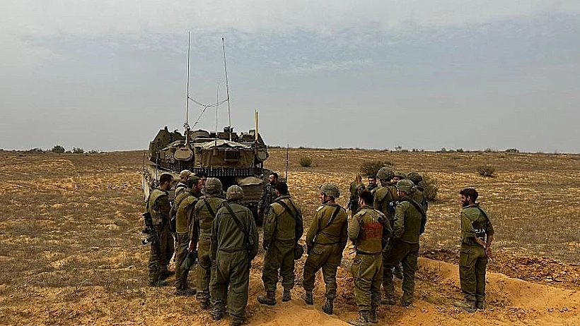 היערכות כוחות מילואים למבצע "חרבות ברזל"