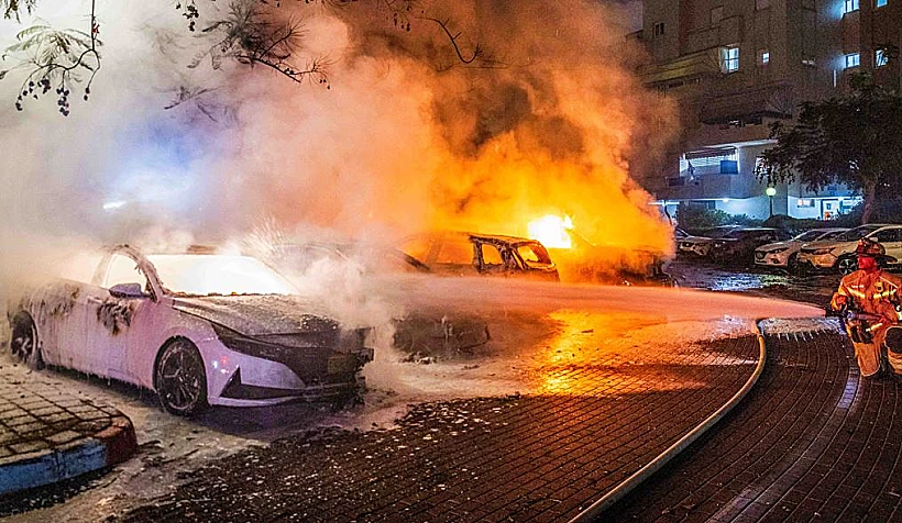 זירת נפילה בראשון לציון