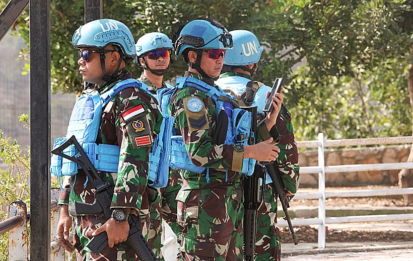 חרבות ברזל כוחות יוניפי"ל באל-ח'יאם, דרום לבנון