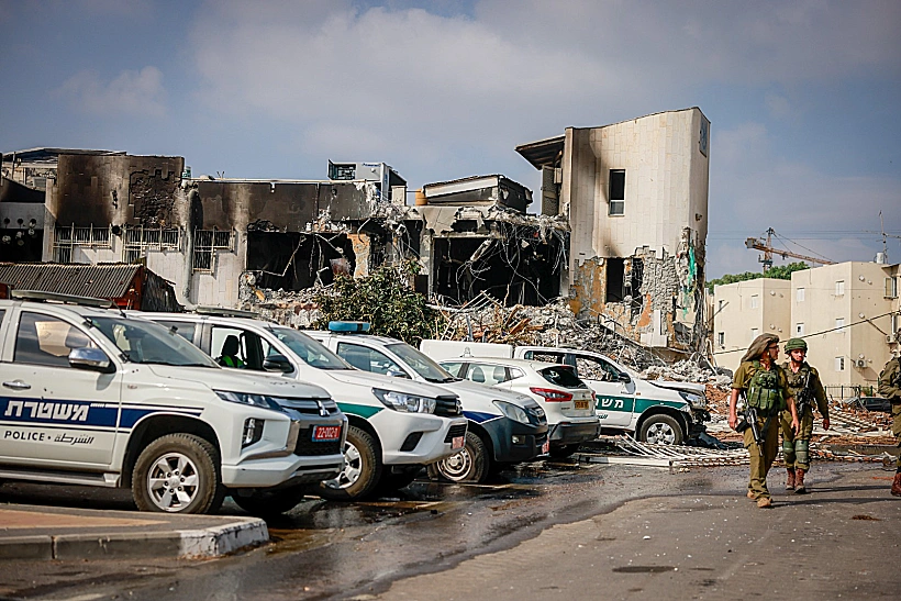 תחנת המשטרה ההרוסה בשדרות