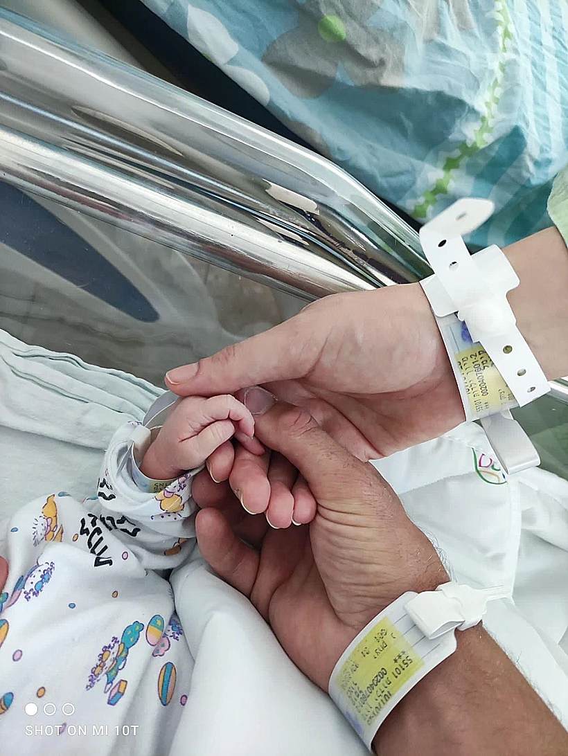 "חיים חדשים לעם ישראל". התינוקת בארי חרבות ברזל