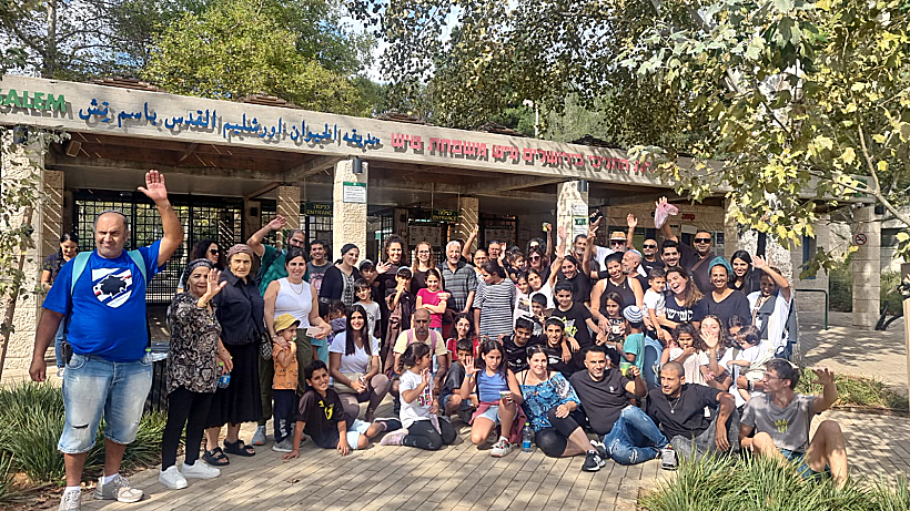 קהילת יכיני ומתנדבי בני עקיבא בביקור באקווריום