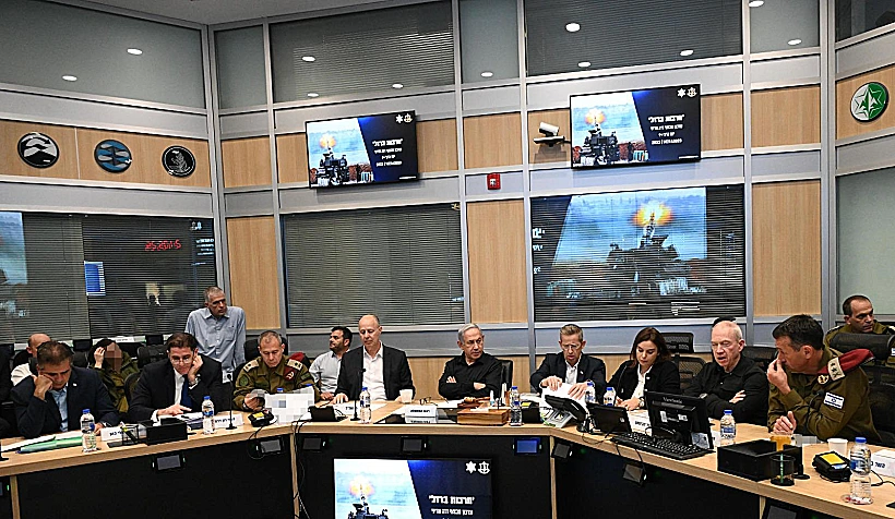 הקבינט מתכנס בקריה