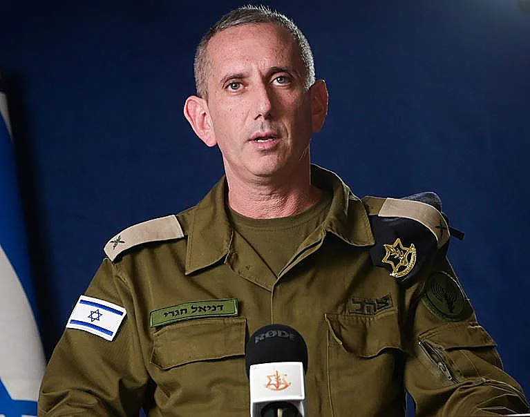 תא"ל דניאל הגרי, דובר צה"ל