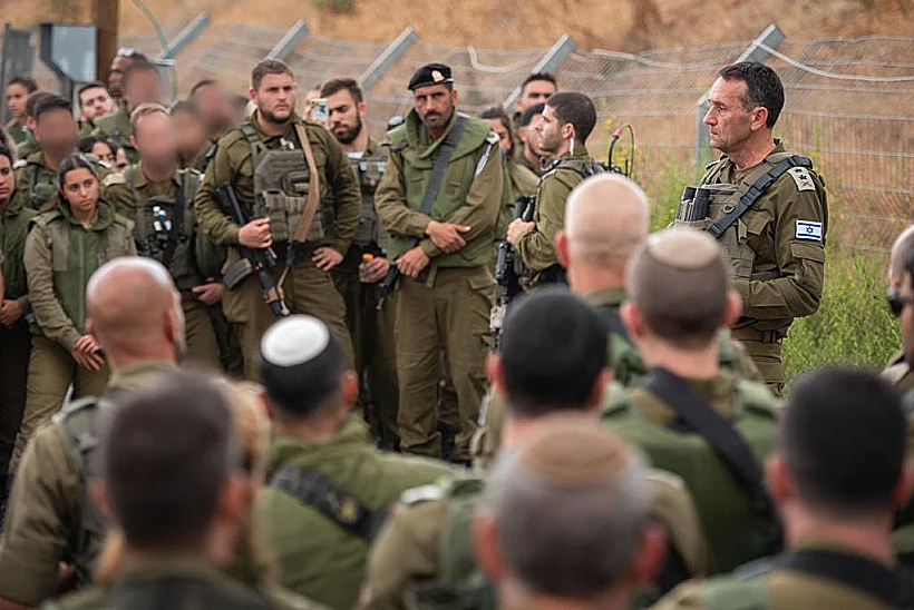 הרמטכ"ל הרצי הלוי בפיקוד הצפון