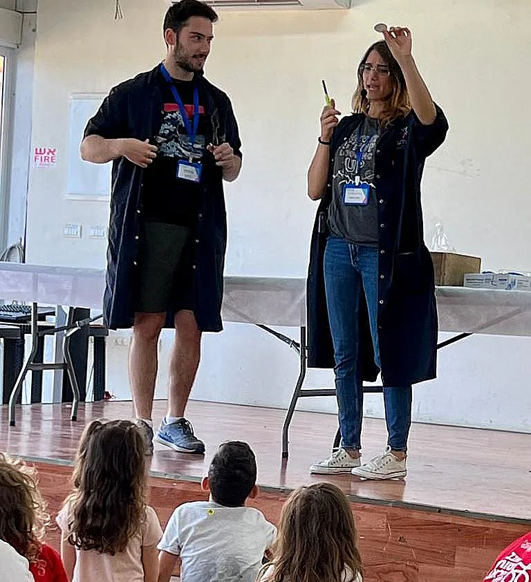 פעילות של הטכנודע לילדי הדרום