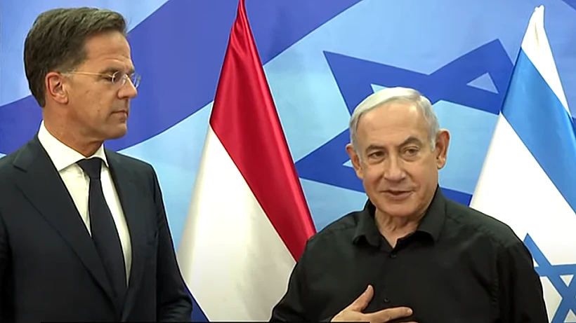 נתניהו ורוטה בפגישה