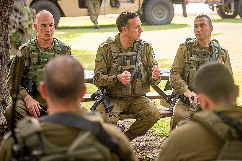 הרמטכ"ל הרצי הלוי למפקדי אוגדה 146