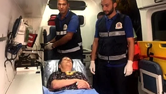 נורית קופר בחזרתה ארצה מהשבי