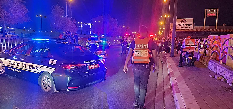 ניידת משטרה בבאר שבע