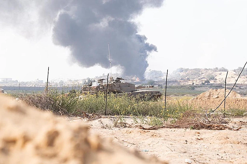 עזה חרבות ברזל פעילות כוחות צה"ל בתוך הרצועה