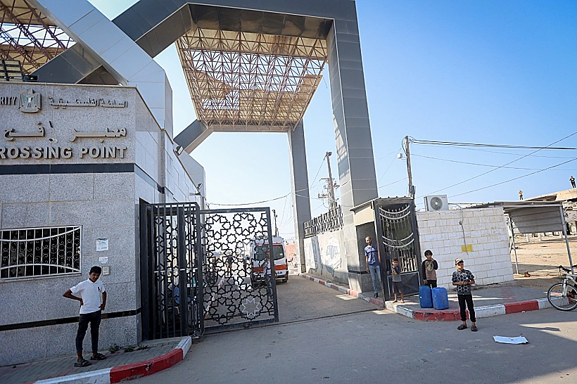 מעבר רפיח בגבול בין רצועת עזה למצרים