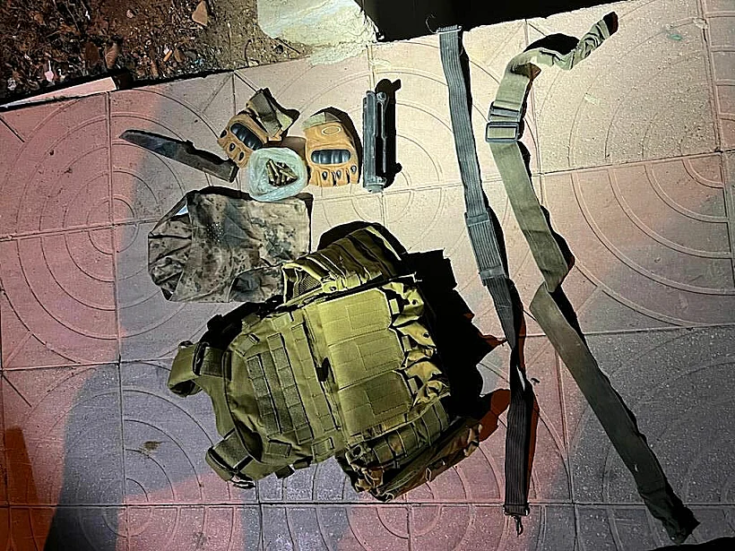 אמצעי לחימה שהוחרמו בשטחים