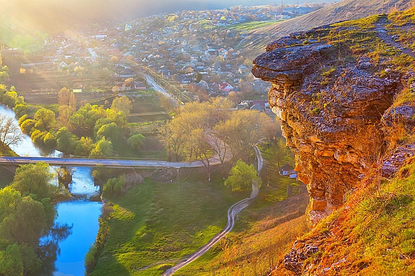 העיר אורחיי העתיקה מולדובה