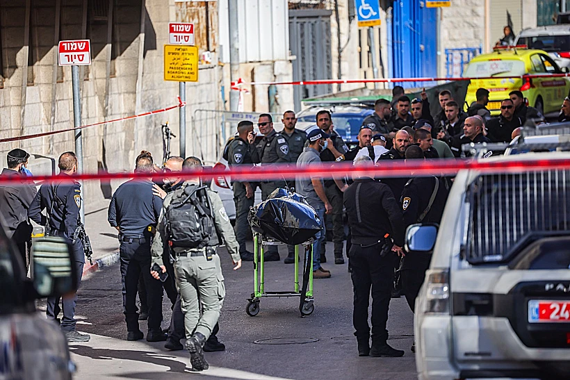זירת הפיגוע בירושלים