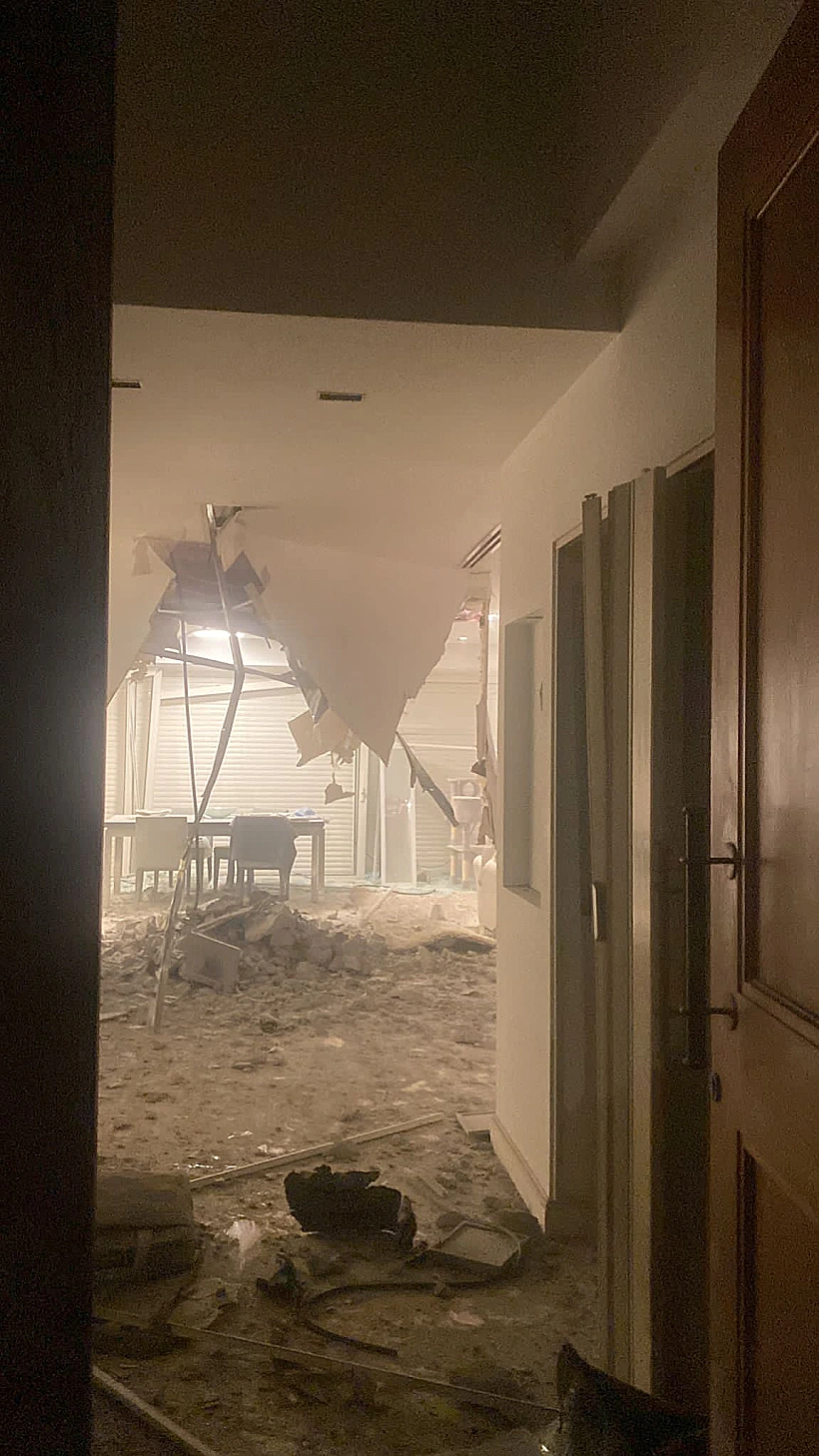 זירת הפגיעה בסביון