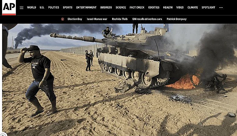 אחת התמונות של צלם AP