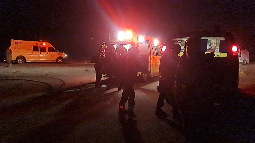 זירת הפיגוע בשומרון