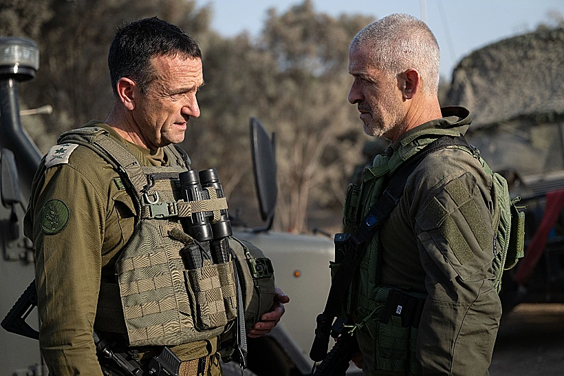 הרמטכ״ל וראש השב״כ בהערכת מצב בתוך רצועת עזה