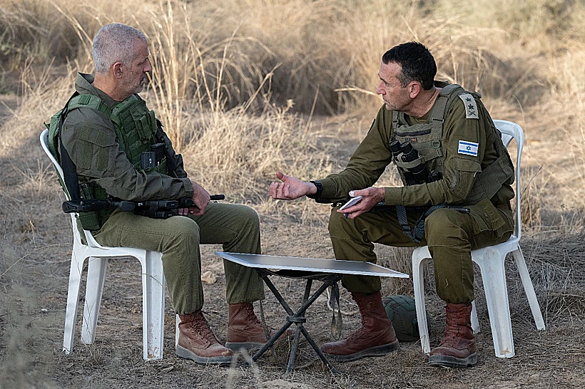 הרמטכ״ל וראש השב״כ בהערכת מצב בתוך רצועת עזה
