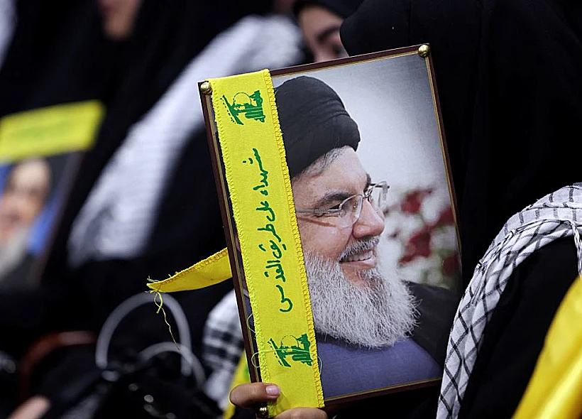 תומכי חיזבאללה בנאום נסראללה