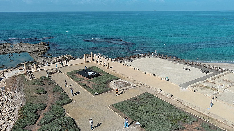 בגן לאומי קיסריה