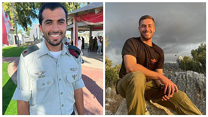 סמל-ראשון איתי שהם ורב-סרן יששכר נתן