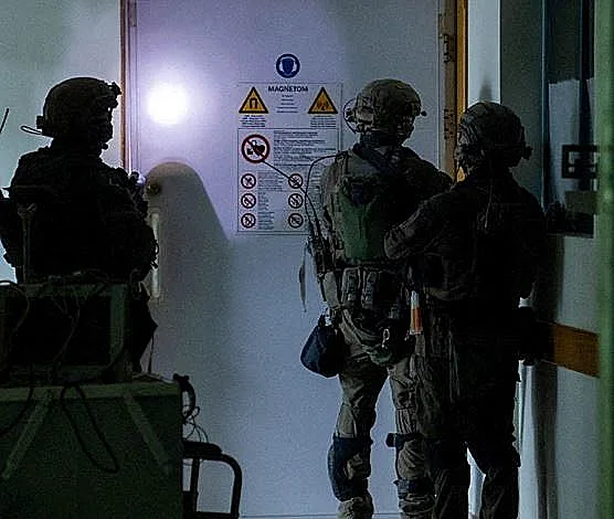 לוחמי צה"ל בביה"ח שיפא