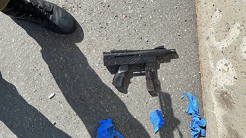 הנשק שאותר על המחבלים סמוך לחברון