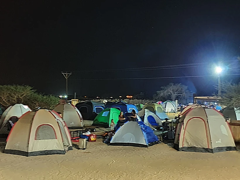 חניון לילה שמורת טבע חי בר יטבתה